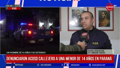 Denunciaron acoso callejero a una menor de 14 a&ntilde;os en Paran&aacute;